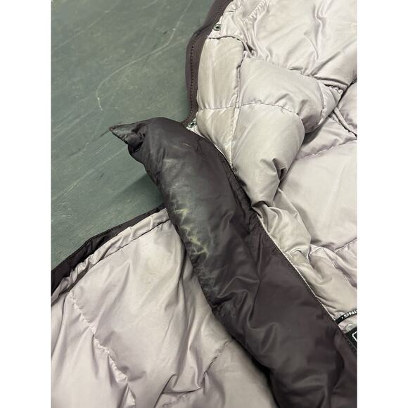 The North Face 600 Goose Down Parka Jacket Long Purple Women’s Size Medium - Picture 12 of 14